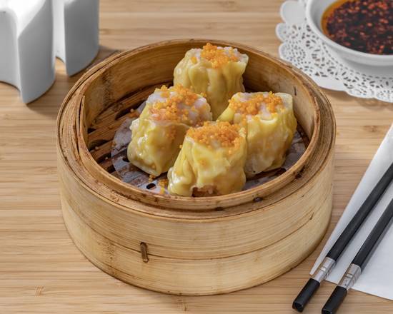 Pork & Prawn Dumplings 蟹籽燒賣王